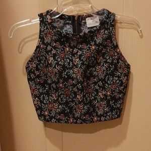 UO cropped vintage-style top
